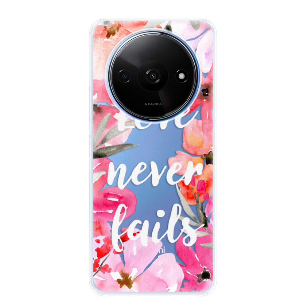 Odolné silikónové puzdro iSaprio - Love Never Fails - Xiaomi Redmi A3