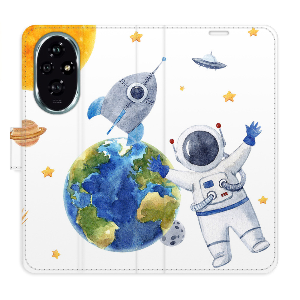 Flipové puzdro iSaprio - Space 06 - Honor 200