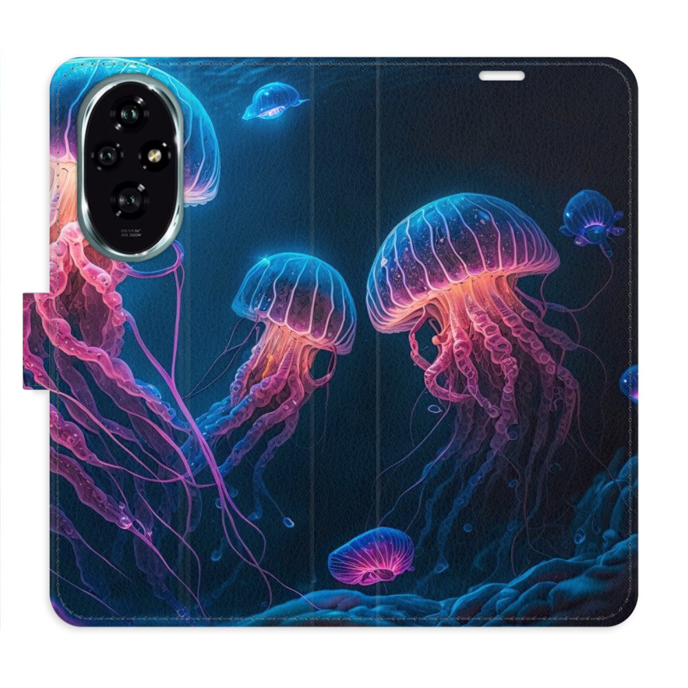Flipové puzdro iSaprio - Jellyfish - Honor 200