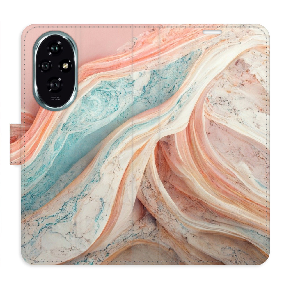 Flipové puzdro iSaprio - Colour Marble - Honor 200