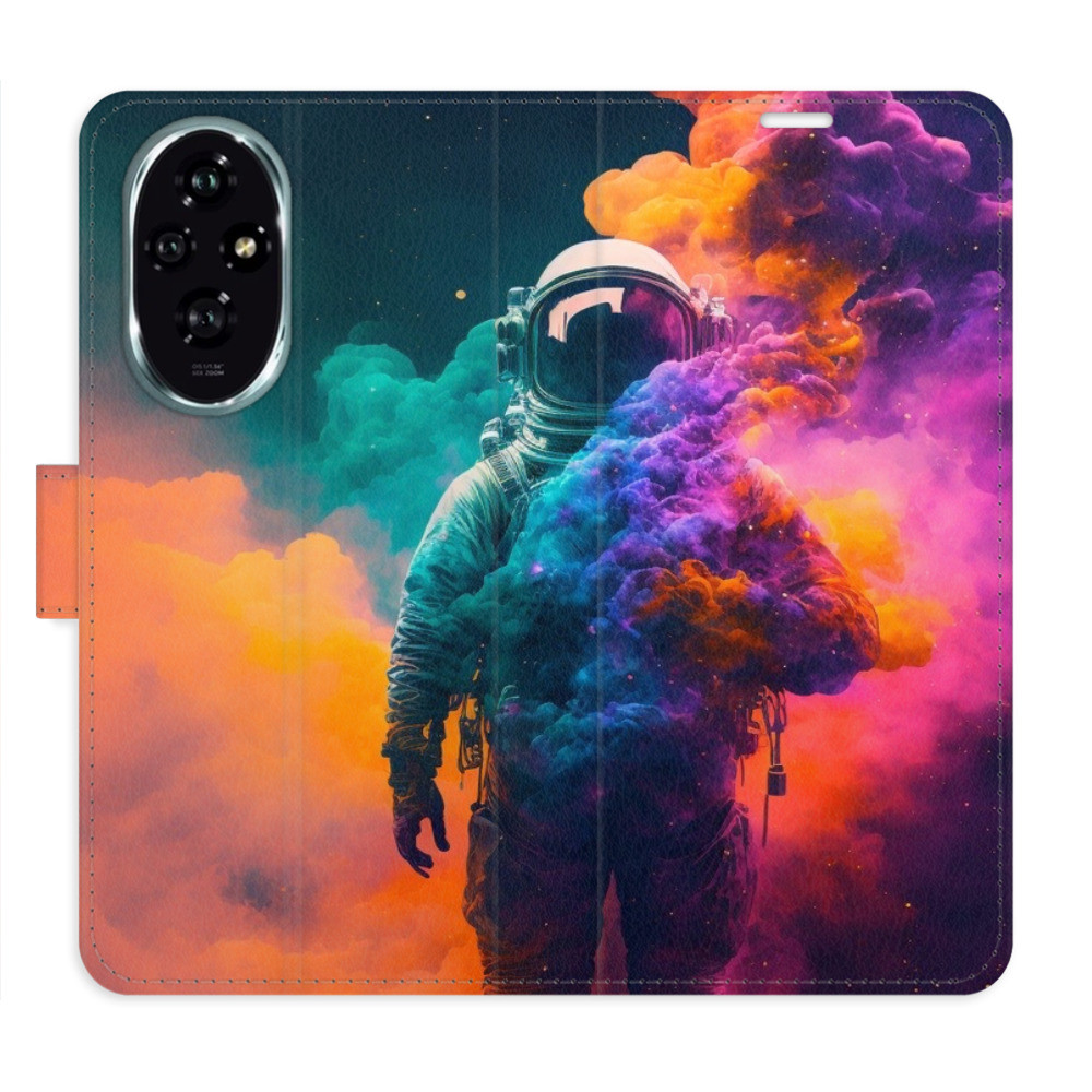 Flipové puzdro iSaprio - Astronaut in Colours 02 - Honor 200