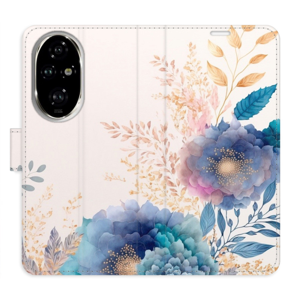 Flipové puzdro iSaprio - Ornamental Flowers 03 - Honor 200 Pro