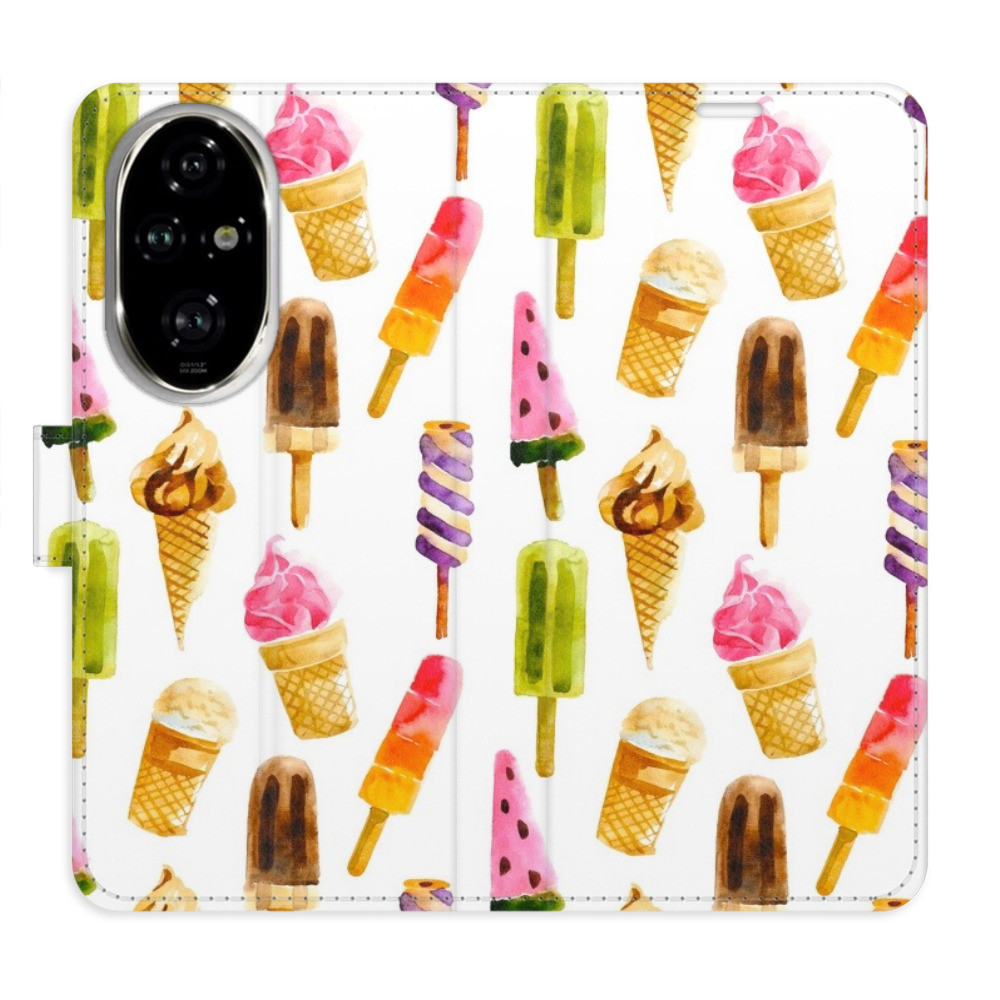 Flipové puzdro iSaprio - Ice Cream Pattern - Honor 200 Pro