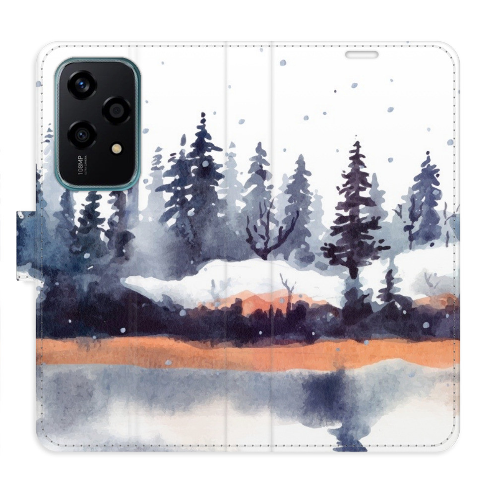 Flipové puzdro iSaprio - Winter 02 - Honor 200 Lite