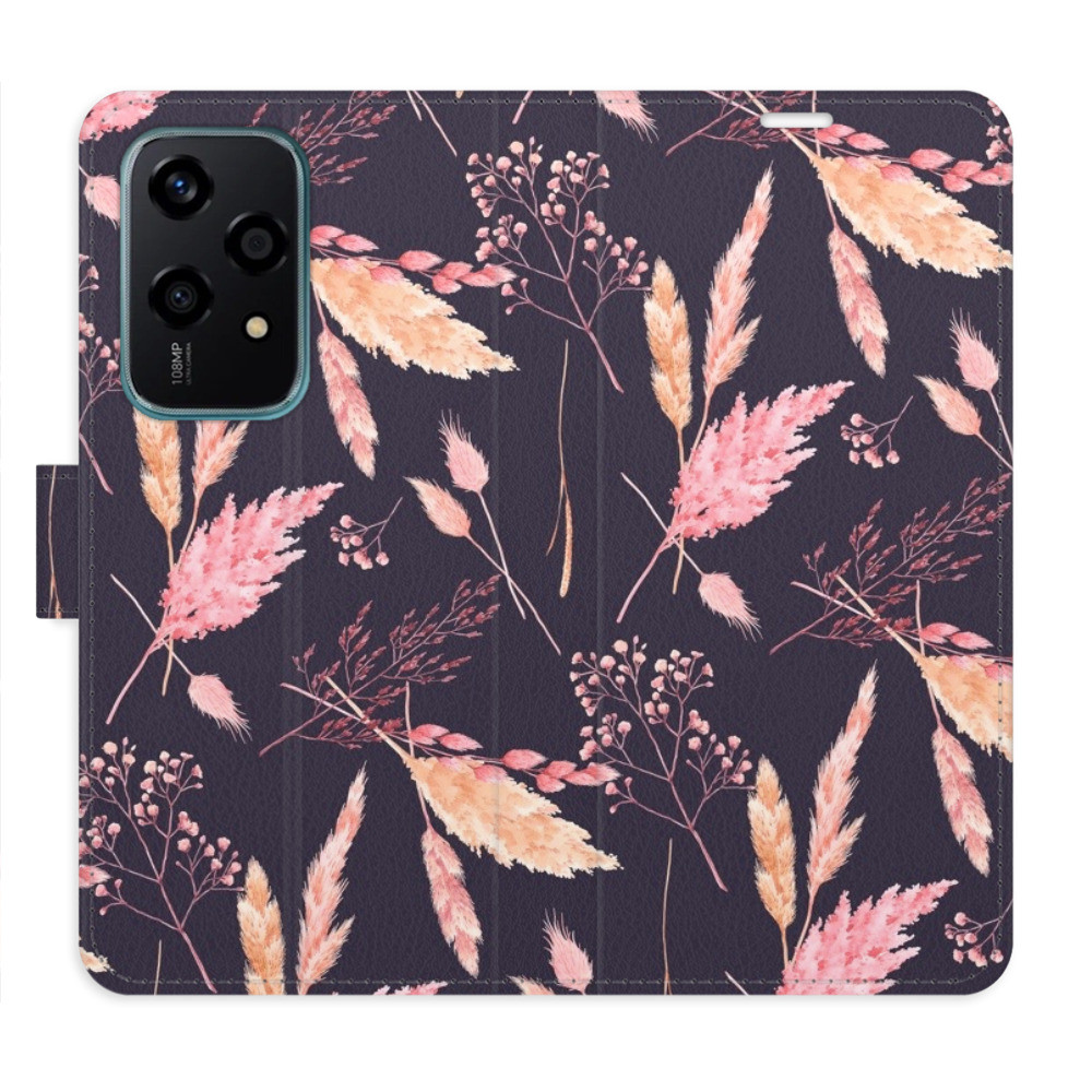 Flipové puzdro iSaprio - Ornamental Flowers 02 - Honor 200 Lite