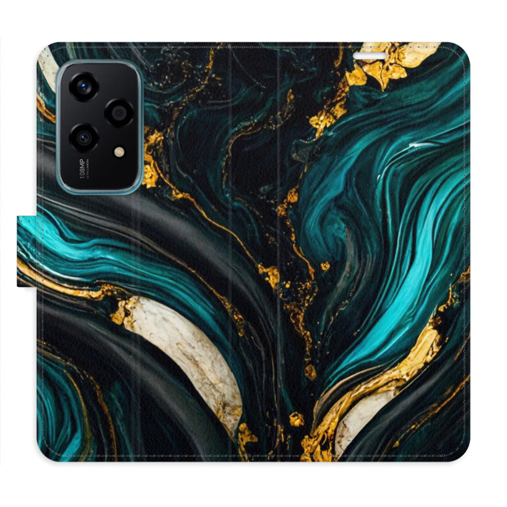 Flipové puzdro iSaprio - Dark Paint - Honor 200 Lite