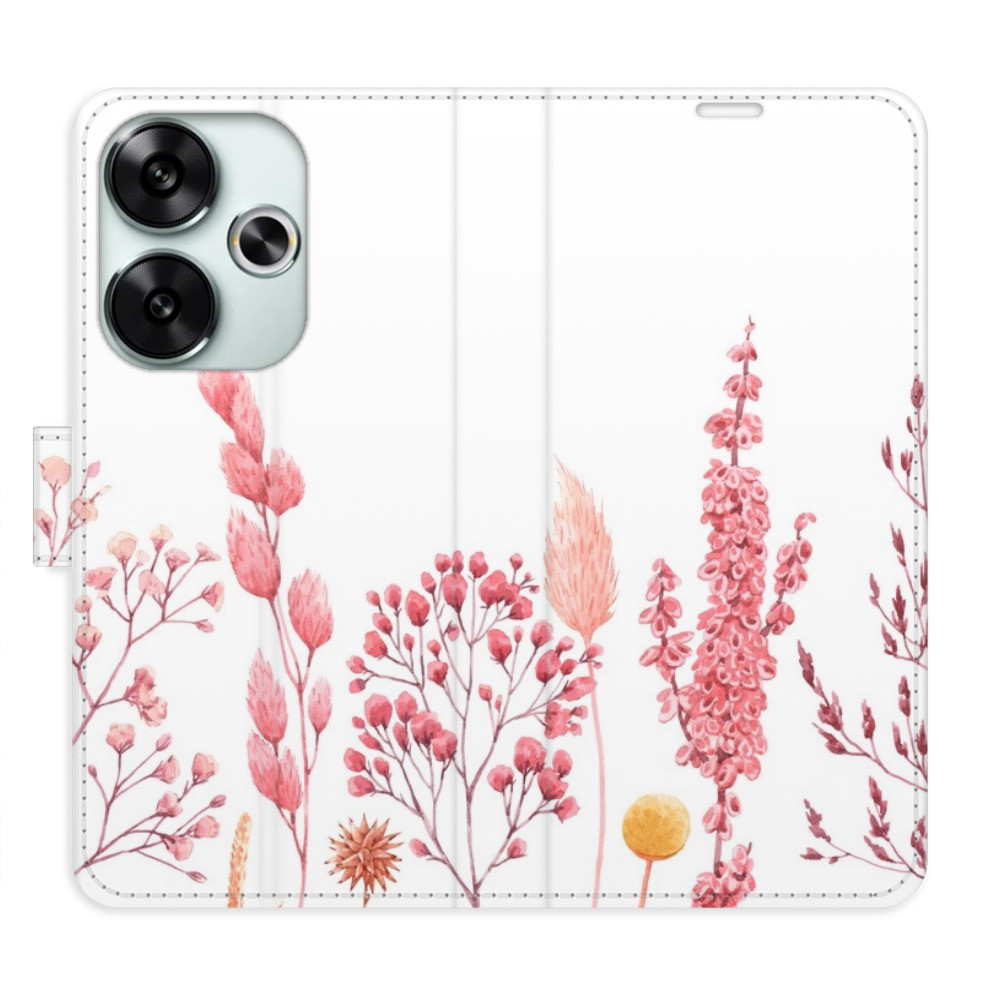 Flipové puzdro iSaprio - Pink Flowers 03 - Poco F6