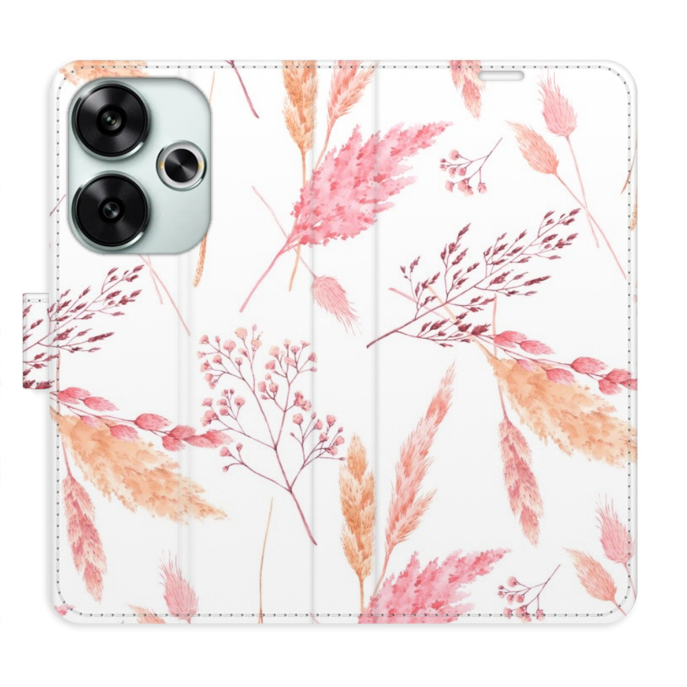 Flipové puzdro iSaprio - Ornamental Flowers - Poco F6