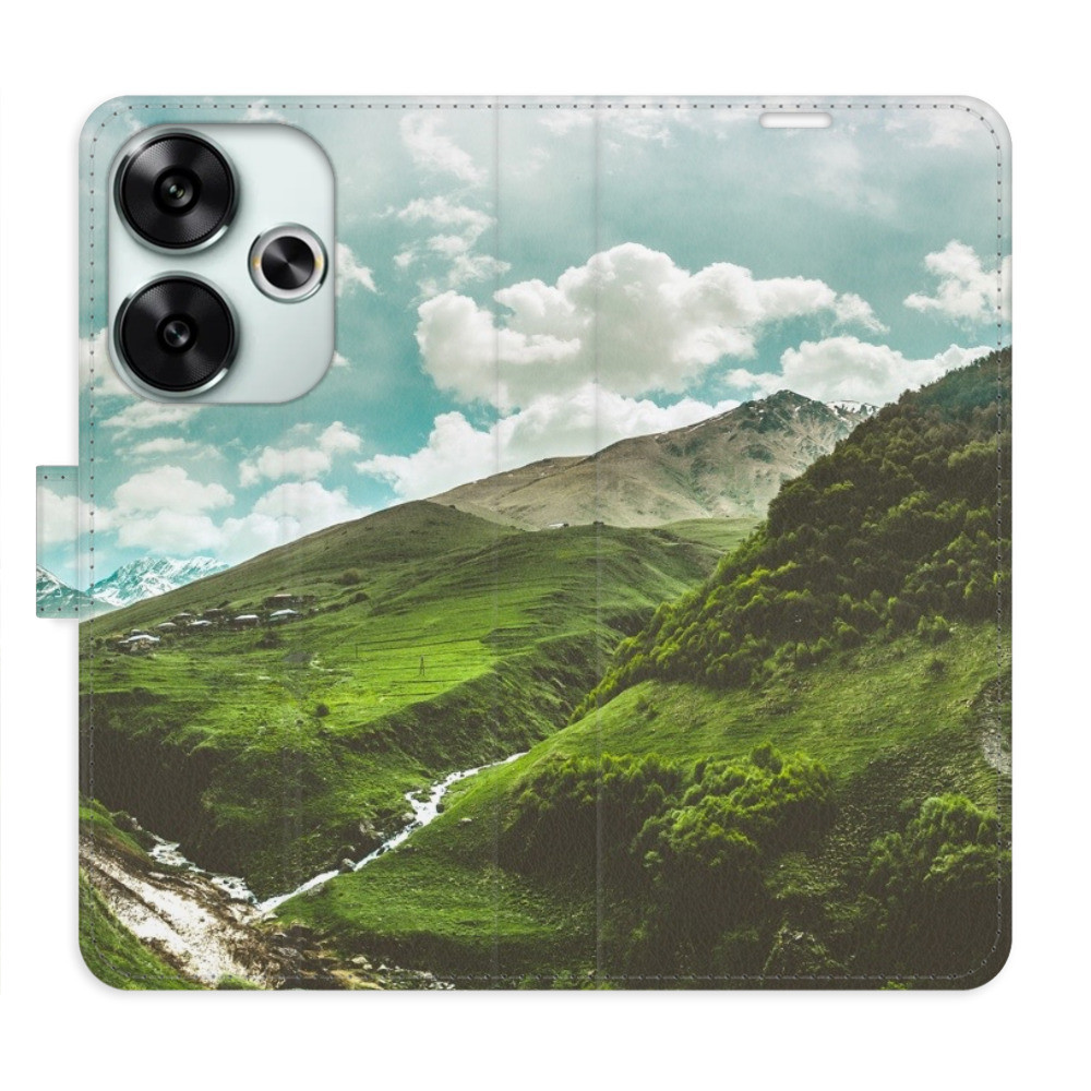 Flipové puzdro iSaprio - Mountain Valley - Poco F6