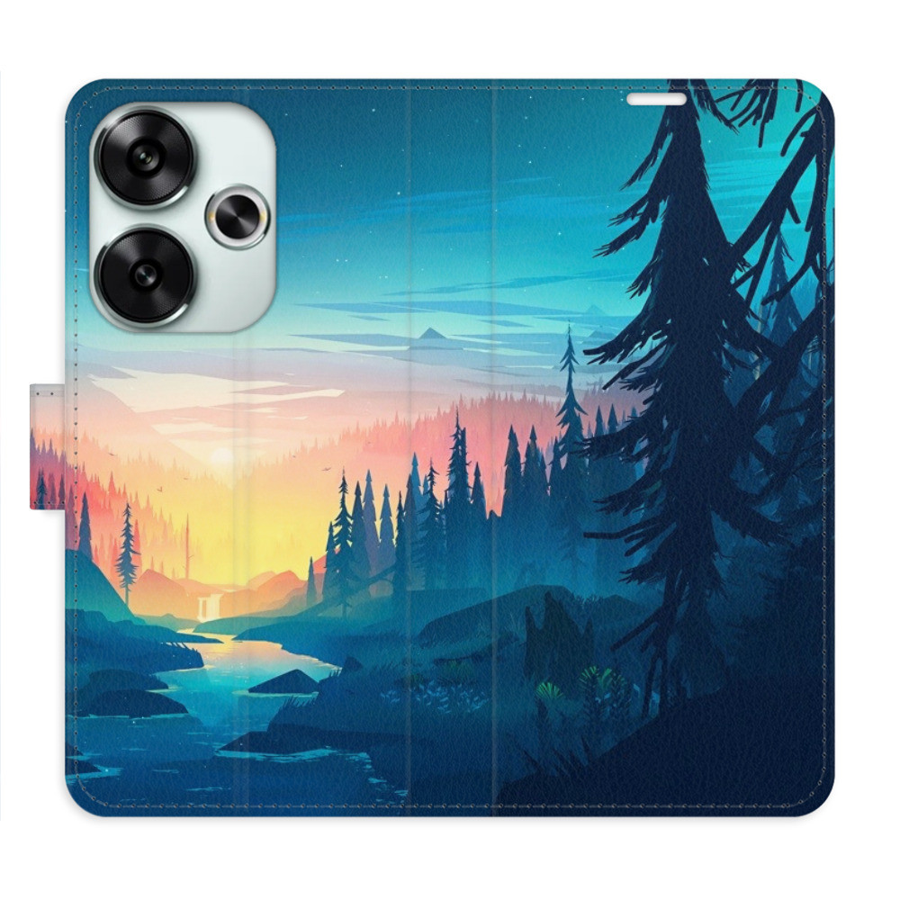 Flipové puzdro iSaprio - Magical Landscape - Poco F6