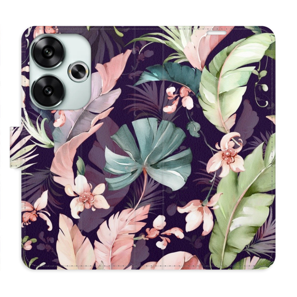 Flipové puzdro iSaprio - Flower Pattern 08 - Poco F6