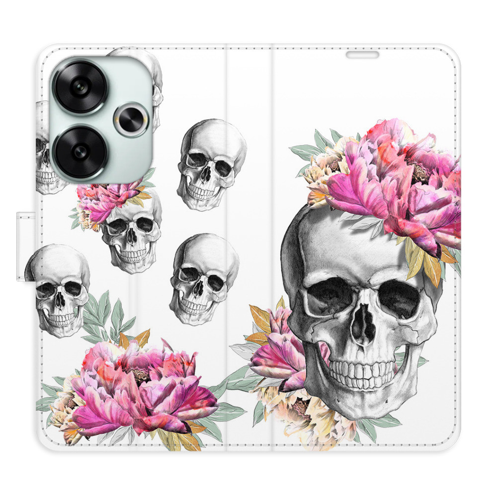 Flipové puzdro iSaprio - Crazy Skull - Poco F6