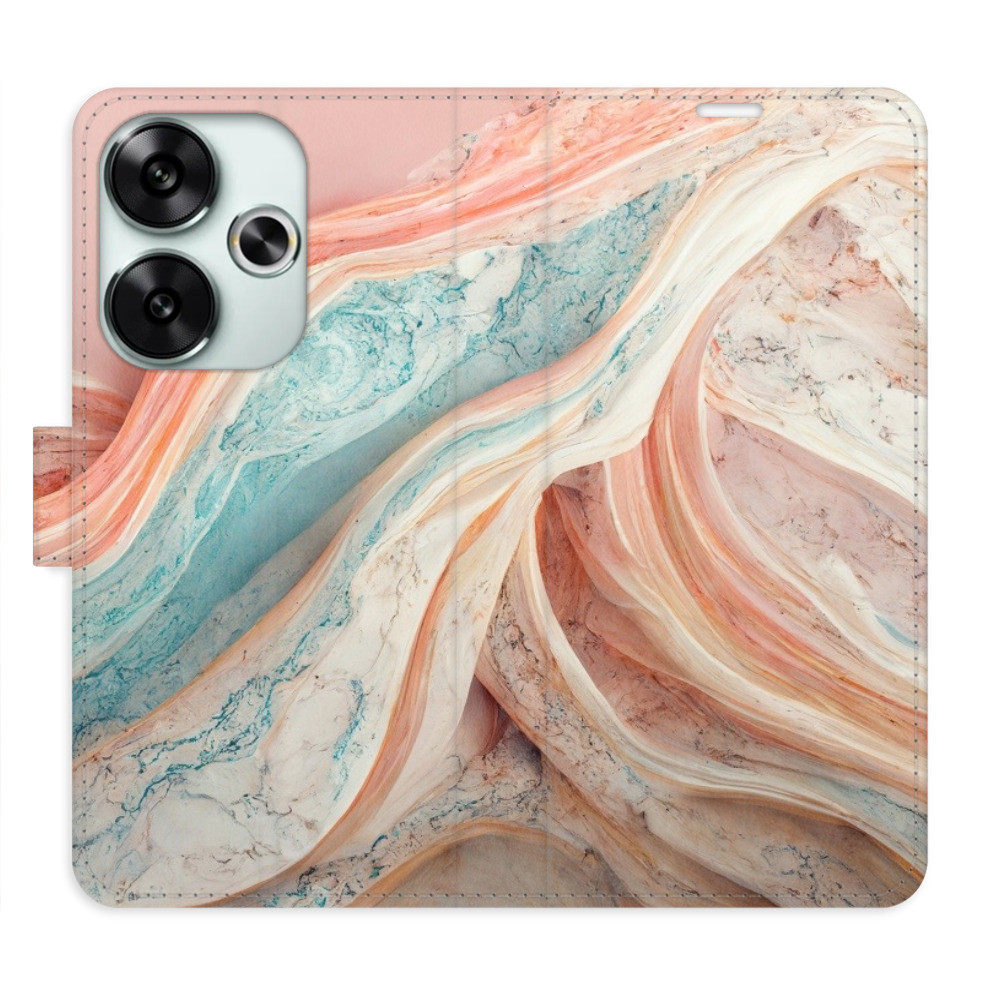Flipové puzdro iSaprio - Colour Marble - Poco F6
