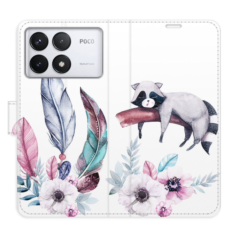 Flipové puzdro iSaprio - Lazy day 02 - Poco F6 Pro