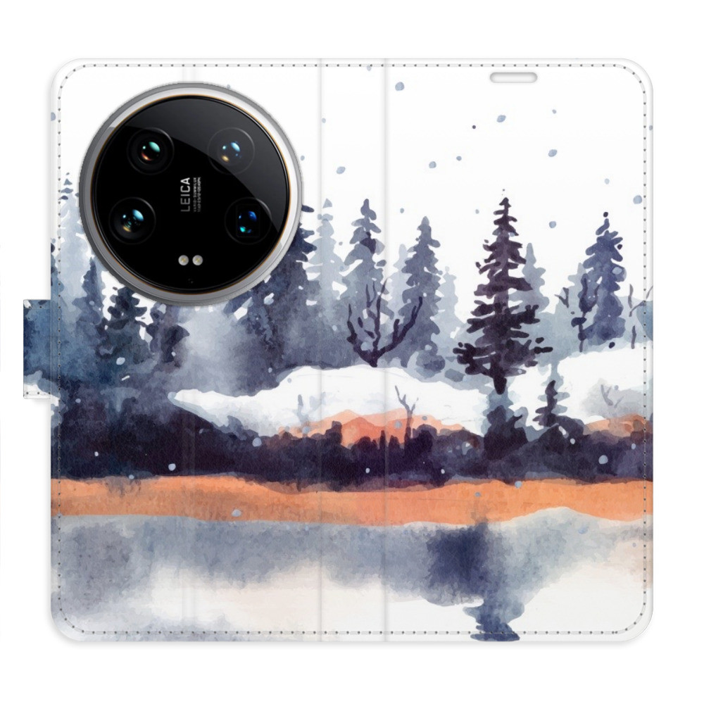 Flipové puzdro iSaprio - Winter 02 - Xiaomi 14 Ultra