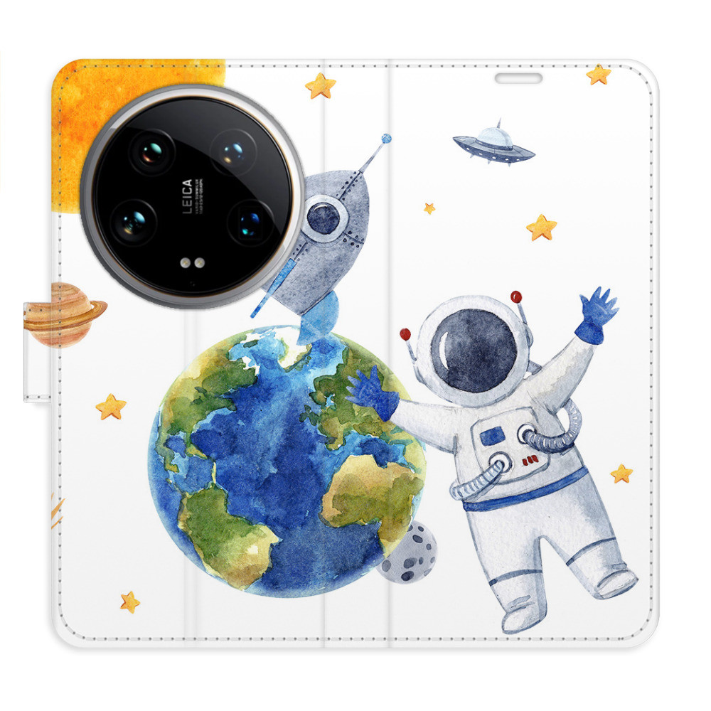 Flipové puzdro iSaprio - Space 06 - Xiaomi 14 Ultra