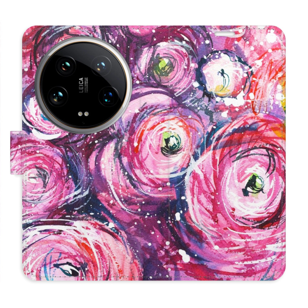 Flipové puzdro iSaprio - Retro Paint 02 - Xiaomi 14 Ultra