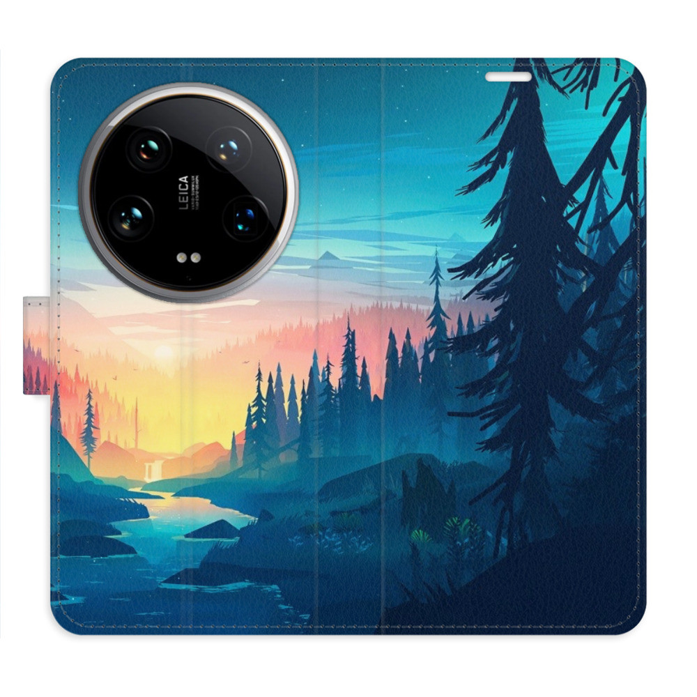 Flipové puzdro iSaprio - Magical Landscape - Xiaomi 14 Ultra