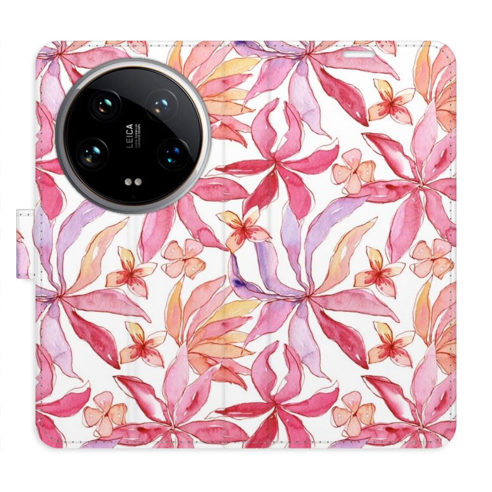 Flipové puzdro iSaprio - Flower Pattern 10 - Xiaomi 14 Ultra