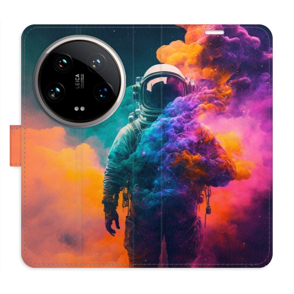 Flipové puzdro iSaprio - Astronaut in Colours 02 - Xiaomi 14 Ultra