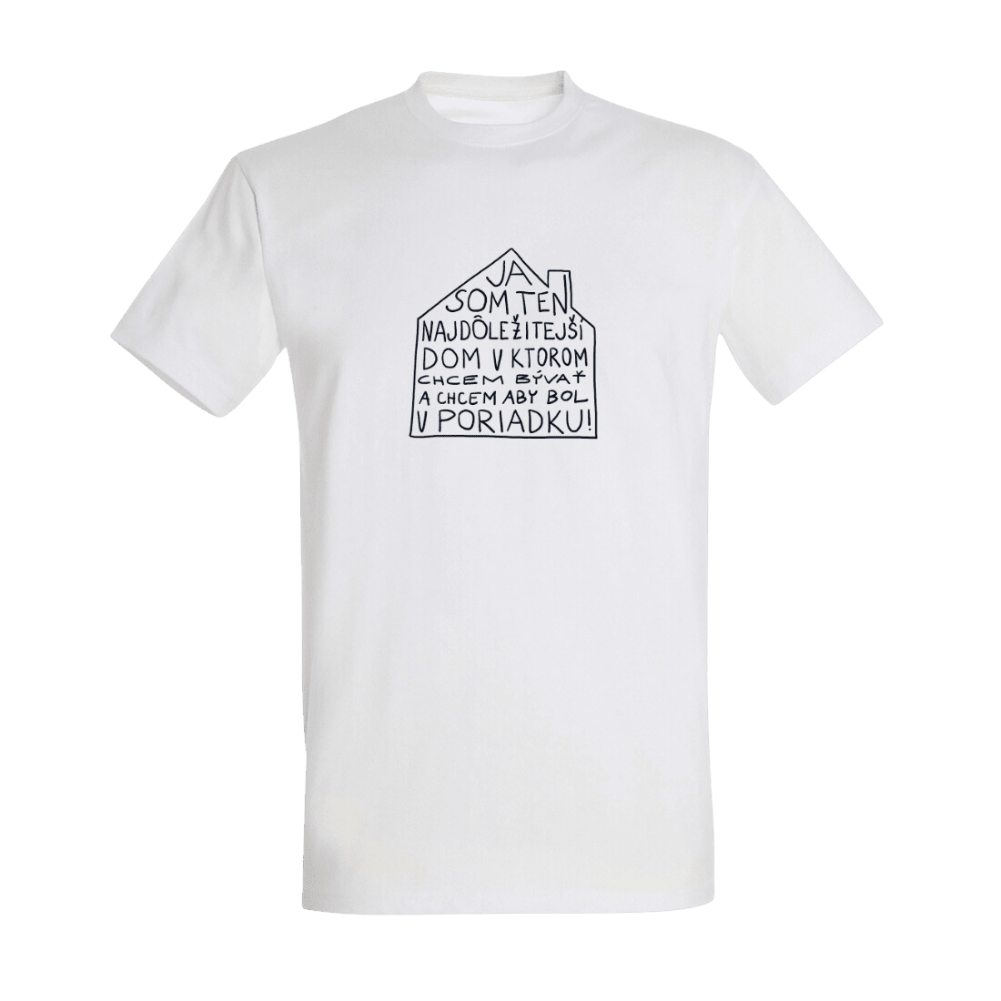 Zuzana Smatanová tričko Najdôležitejší dom Biela S