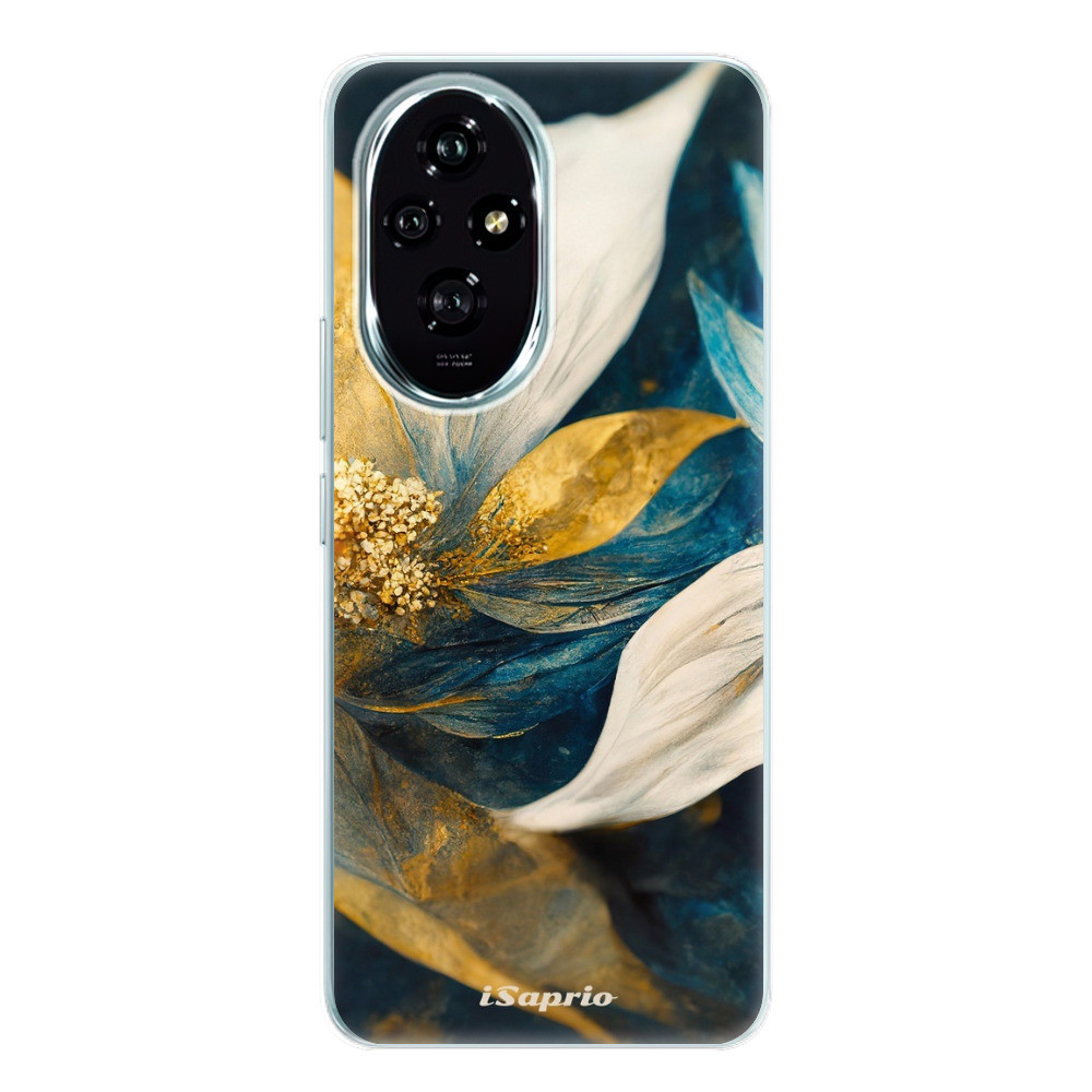 Odolné silikónové puzdro iSaprio - Gold Petals - Honor 200