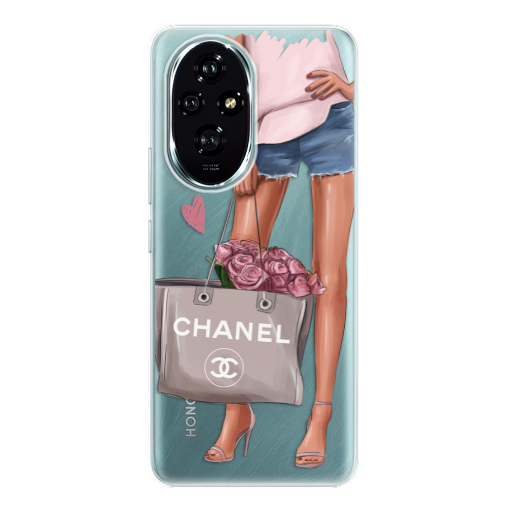 Odolné silikónové puzdro iSaprio - Fashion Bag - Honor 200