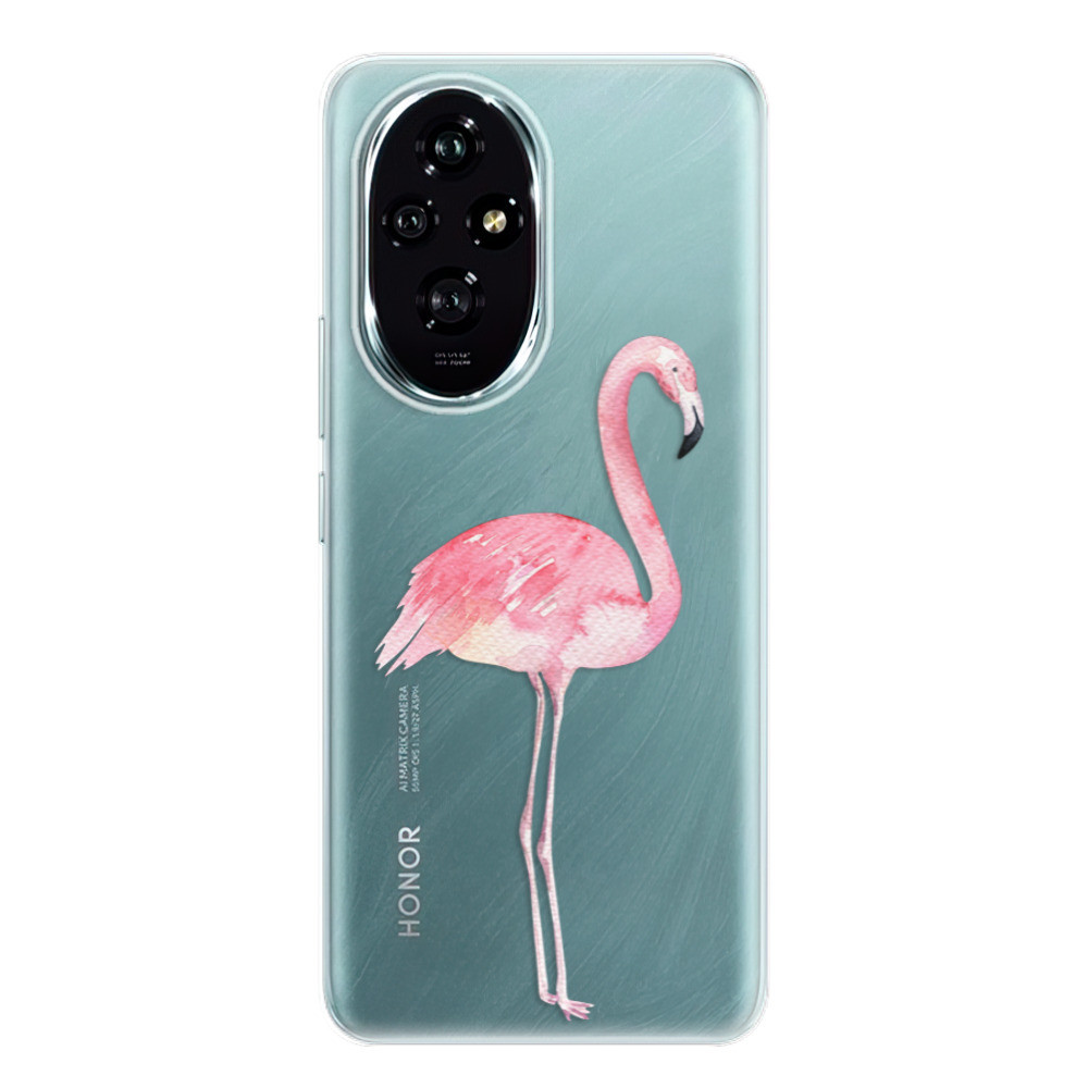 Odolné silikónové puzdro iSaprio - Flamingo 01 - Honor 200