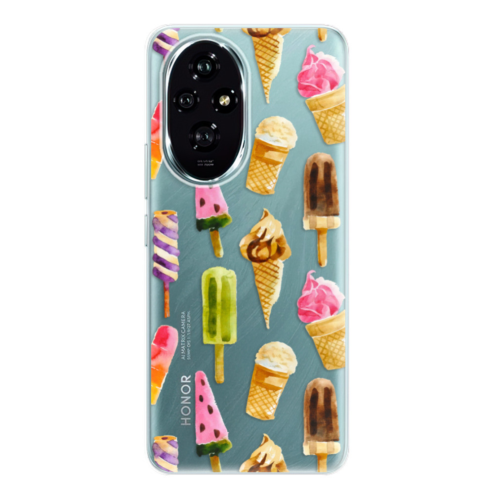 Odolné silikónové puzdro iSaprio - Ice Cream - Honor 200