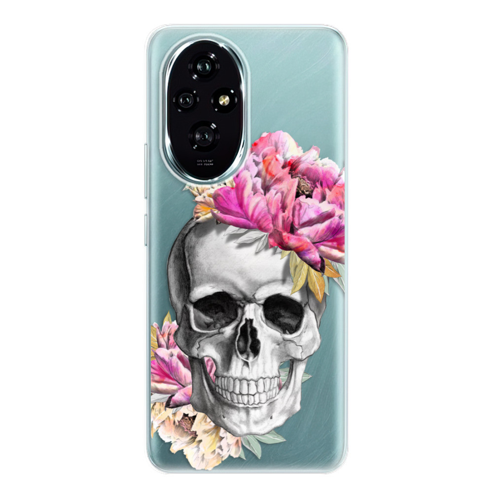 Odolné silikónové puzdro iSaprio - Pretty Skull - Honor 200