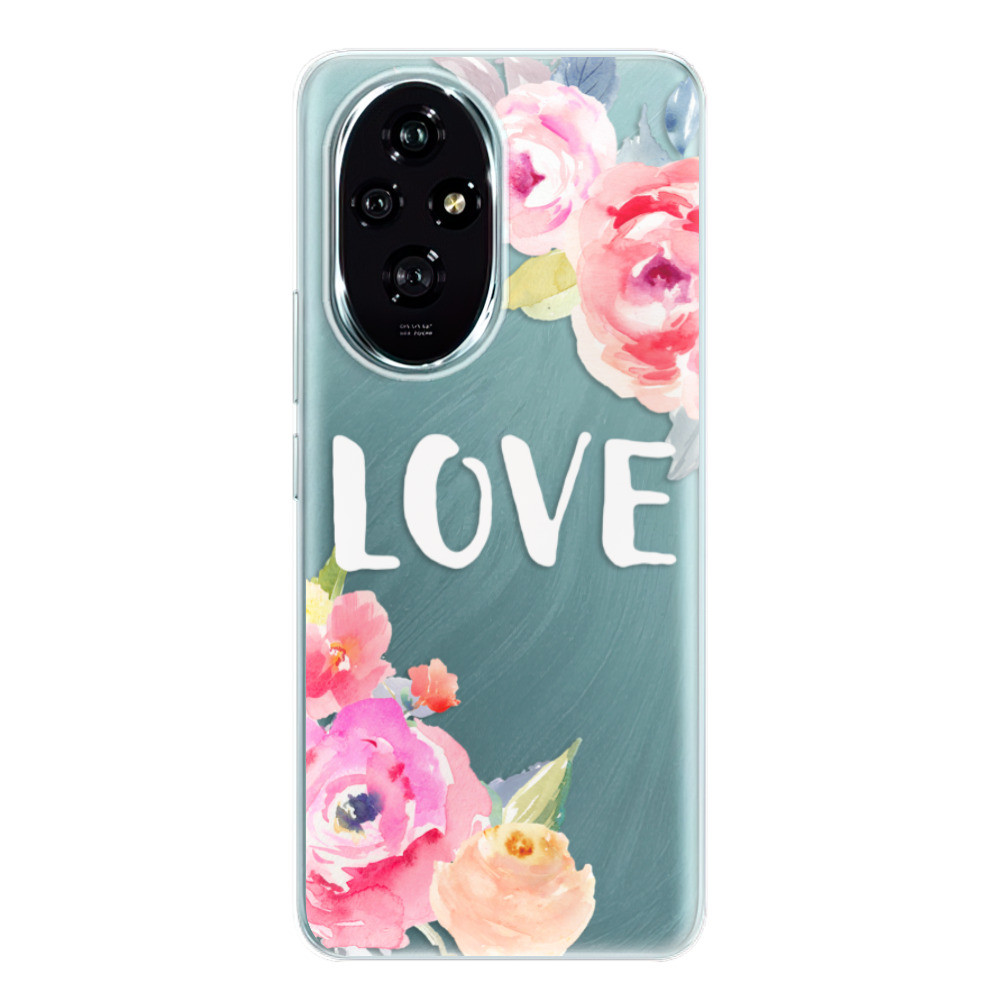 Odolné silikónové puzdro iSaprio - Love - Honor 200