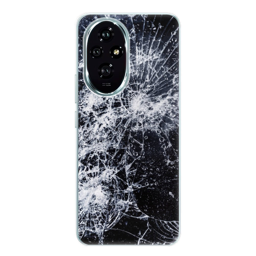 Odolné silikónové puzdro iSaprio - Cracked - Honor 200