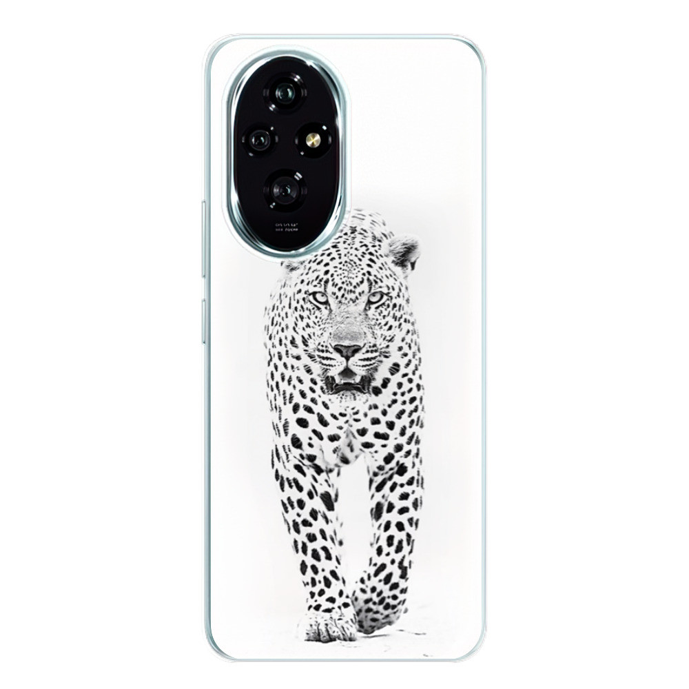 Odolné silikónové puzdro iSaprio - White Jaguar - Honor 200