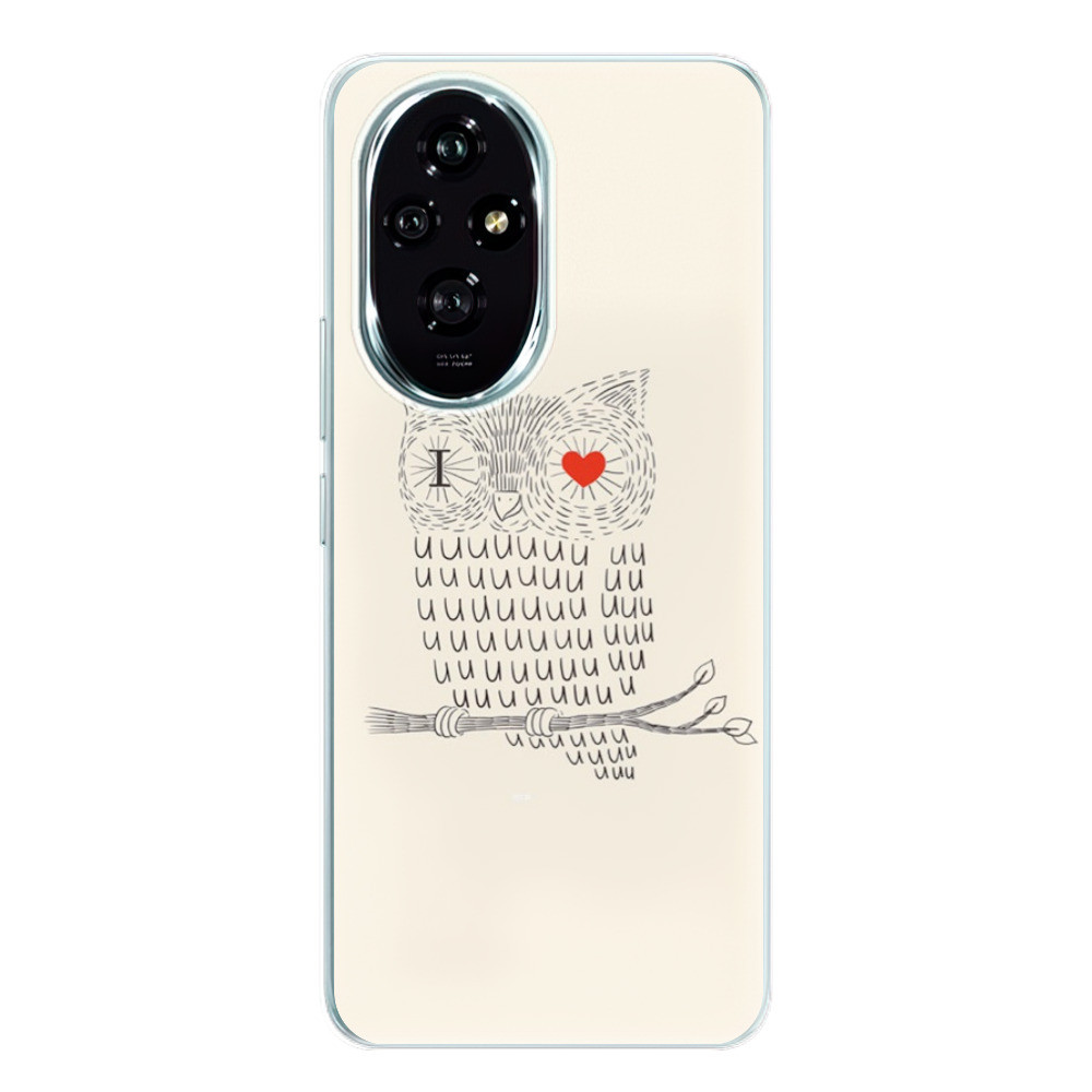 Odolné silikónové puzdro iSaprio - I Love You 01 - Honor 200