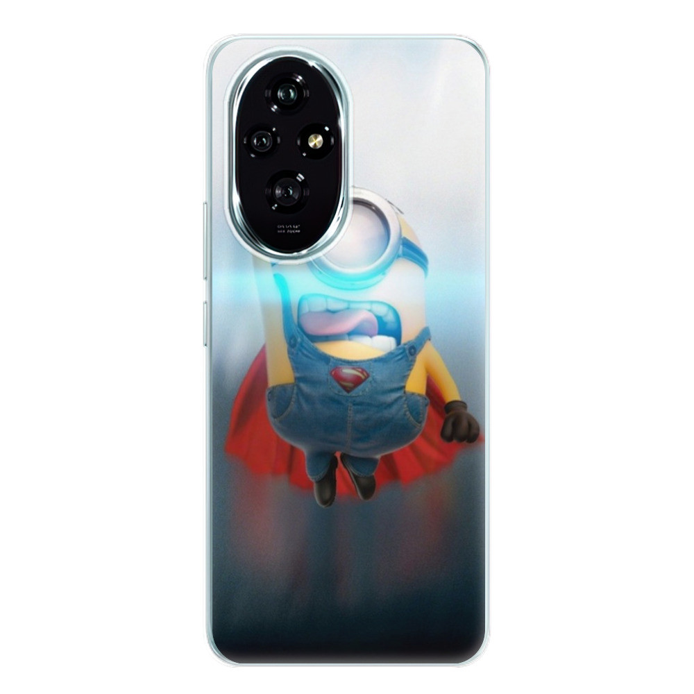 Odolné silikónové puzdro iSaprio - Mimons Superman 02 - Honor 200