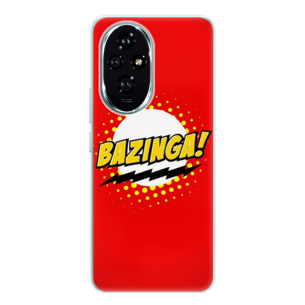 Odolné silikónové puzdro iSaprio - Bazinga 01 - Honor 200
