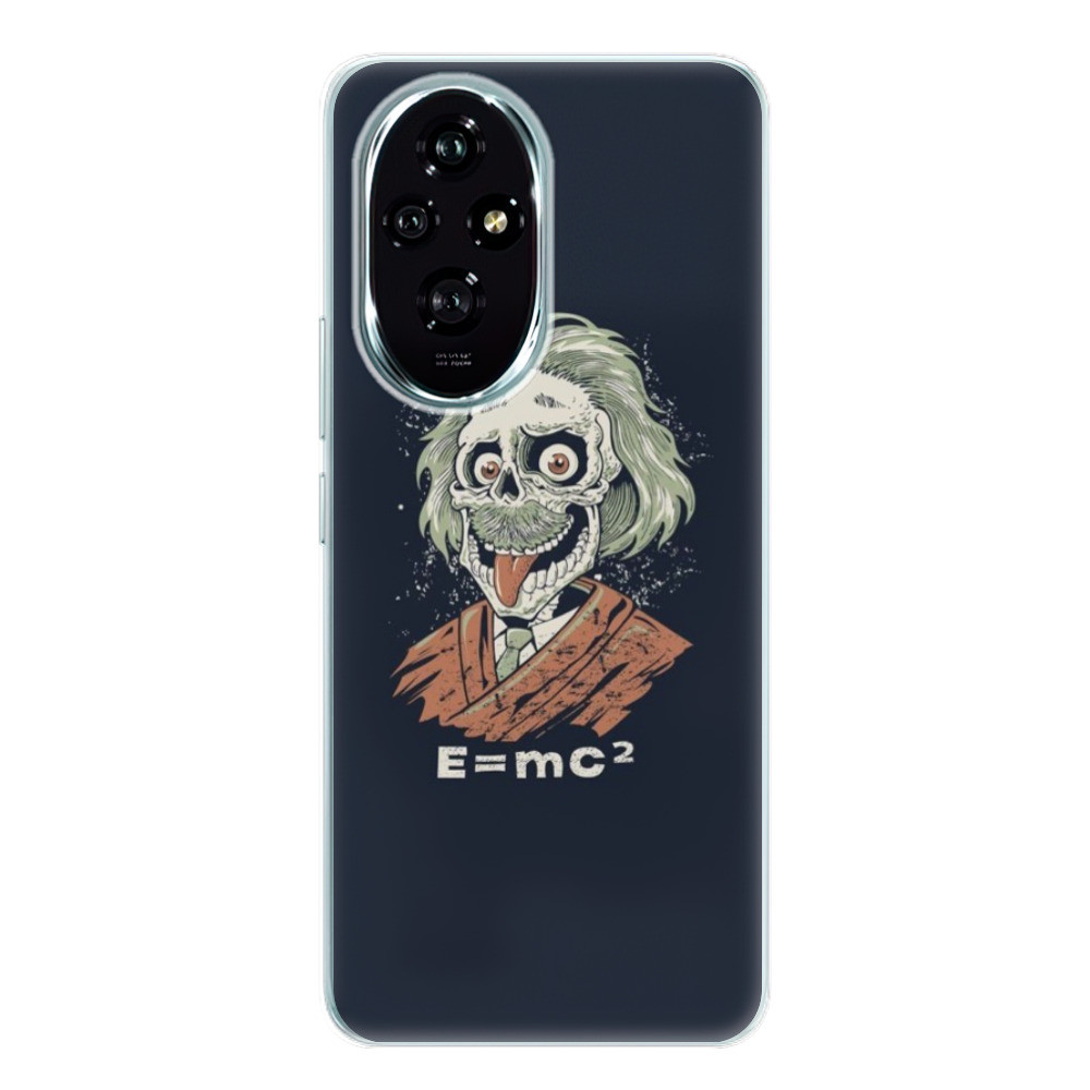 Odolné silikónové puzdro iSaprio - Einstein 01 - Honor 200