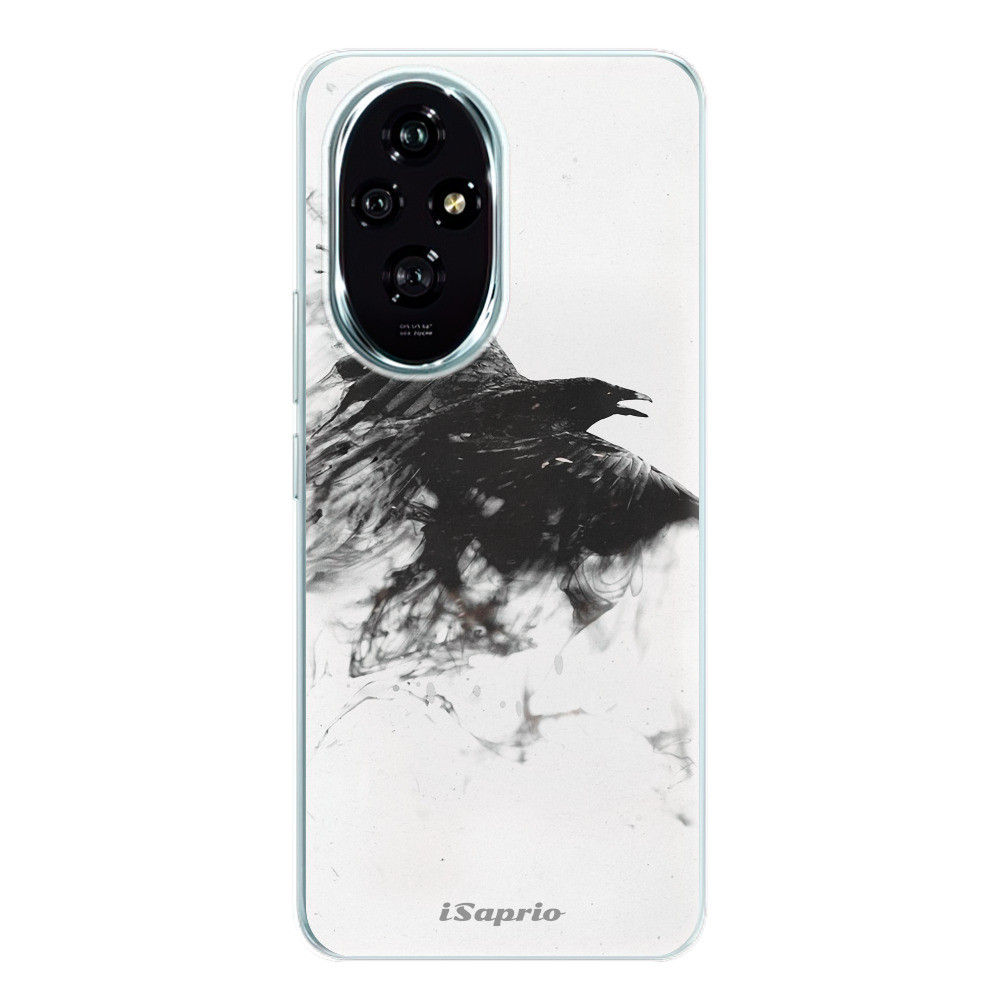 Odolné silikónové puzdro iSaprio - Dark Bird 01 - Honor 200