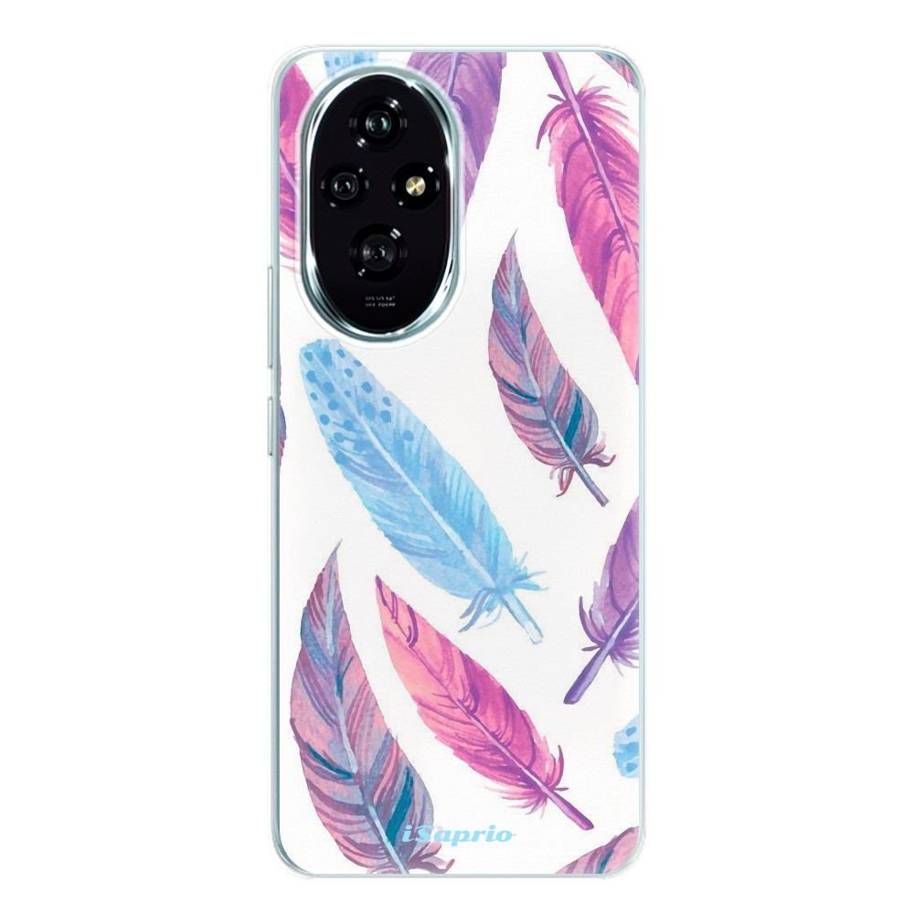 Odolné silikónové puzdro iSaprio - Feather Pattern 10 - Honor 200