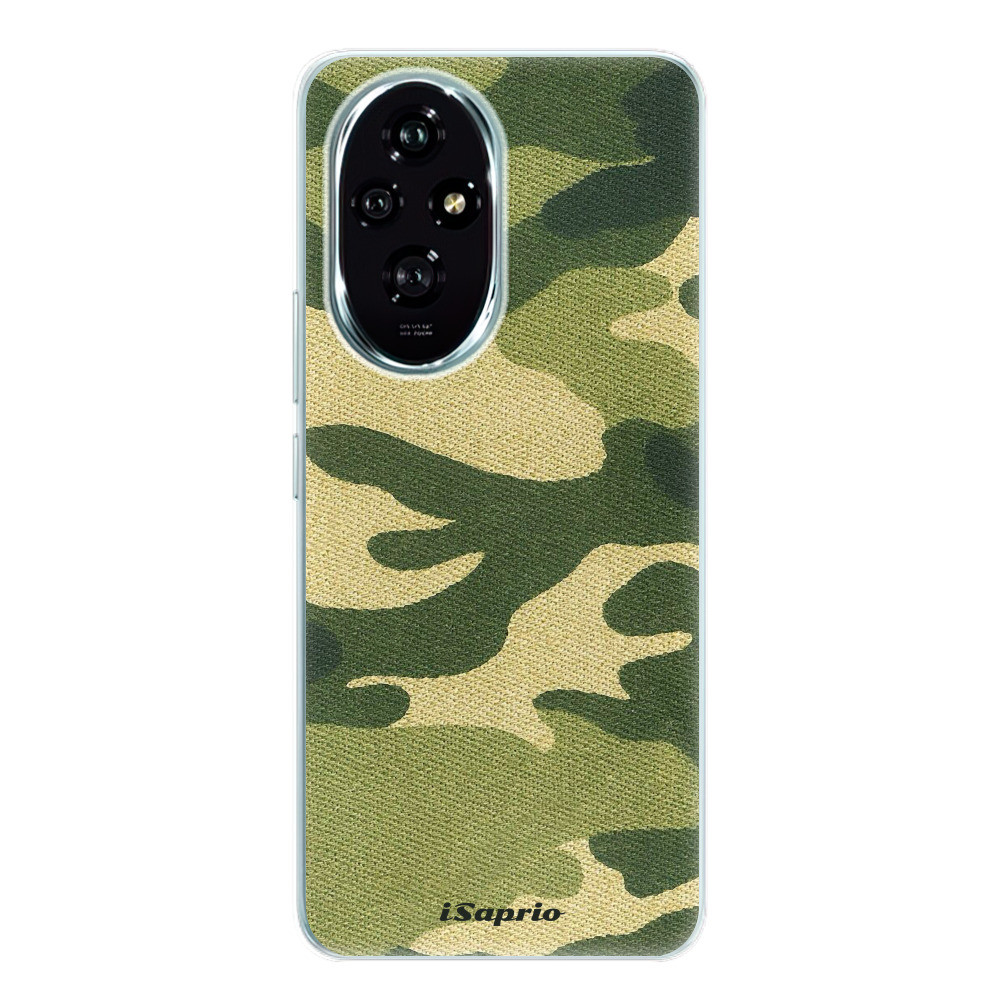 Odolné silikónové puzdro iSaprio - Green Camuflage 01 - Honor 200