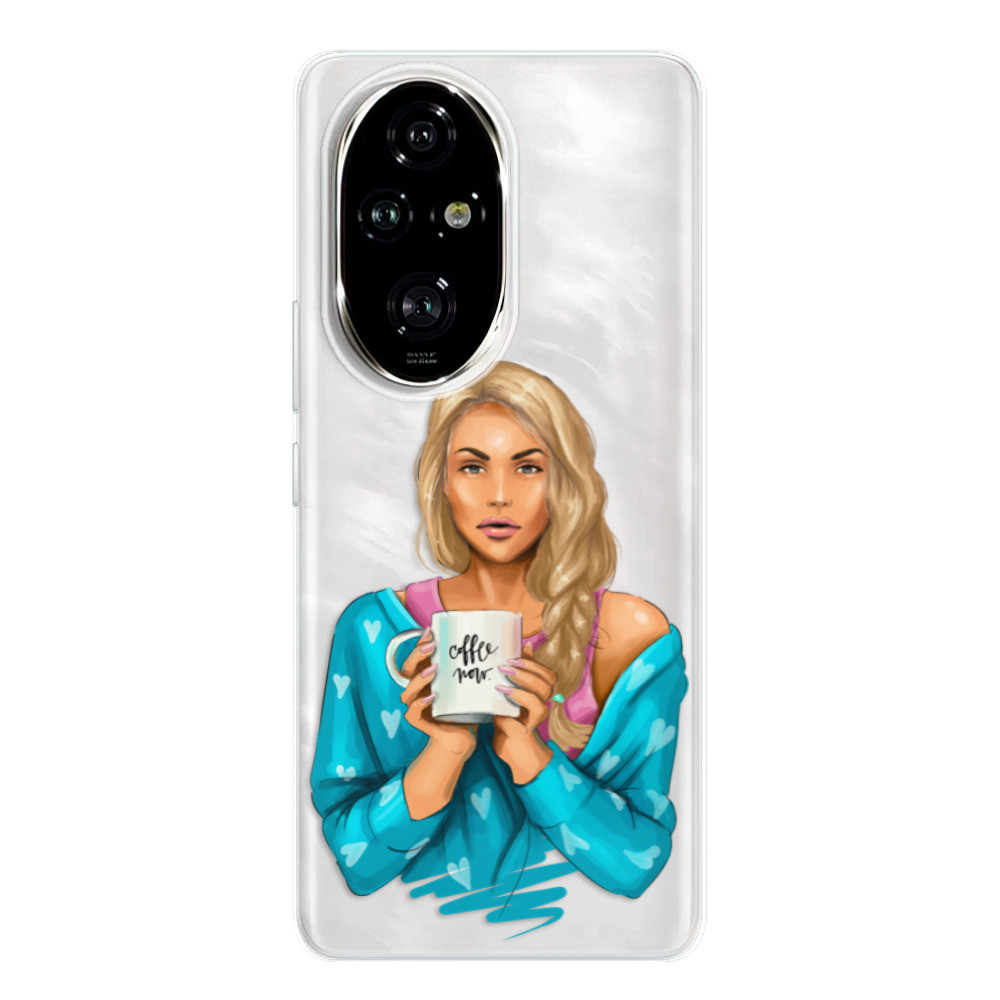 Odolné silikónové puzdro iSaprio - Coffe Now - Blond - Honor 200 Pro