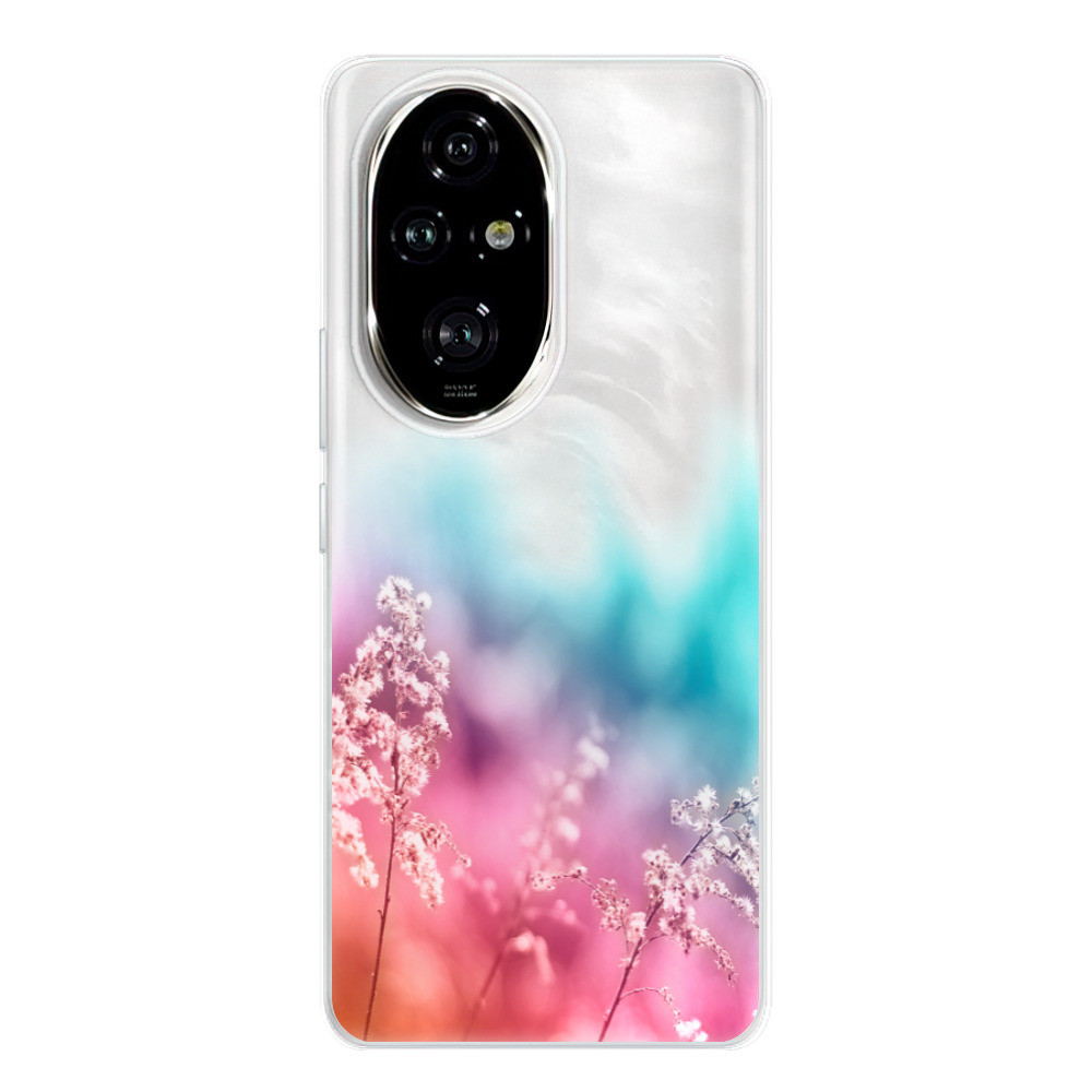 Odolné silikónové puzdro iSaprio - Rainbow Grass - Honor 200 Pro