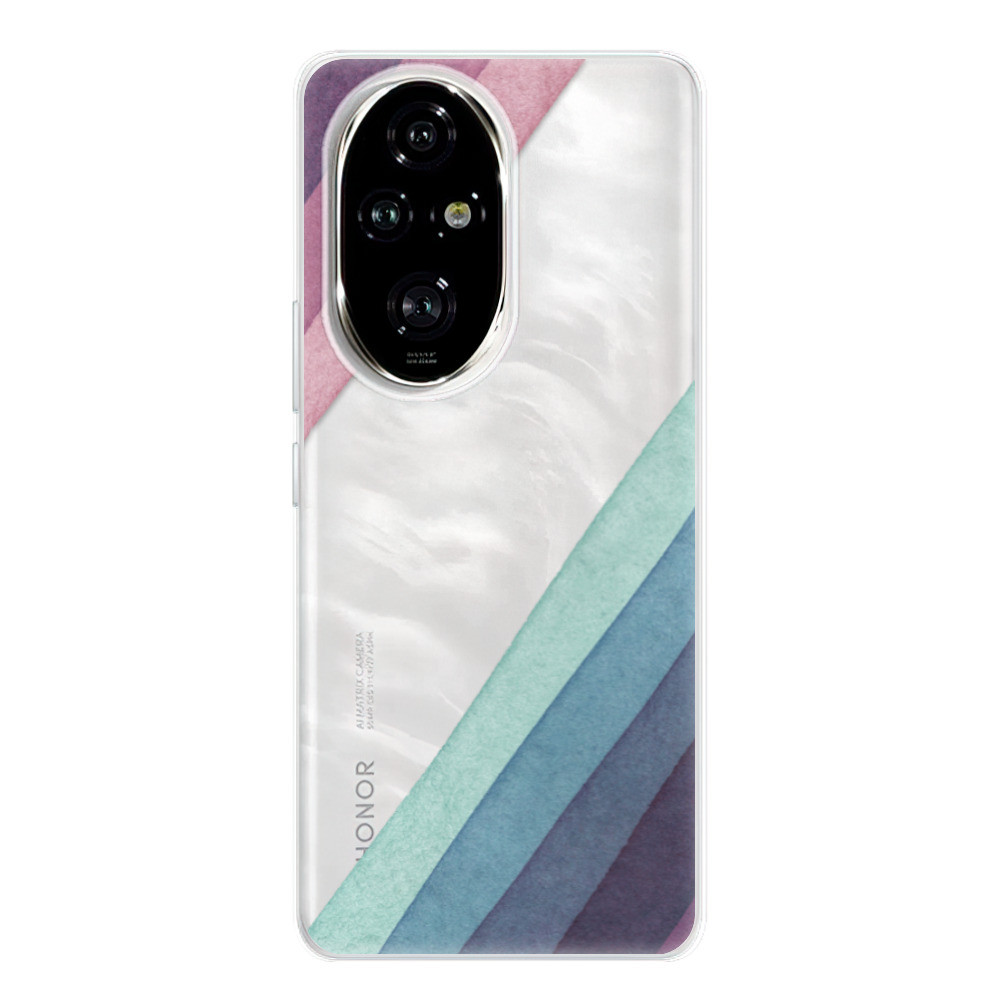 Odolné silikónové puzdro iSaprio - Glitter Stripes 01 - Honor 200 Pro