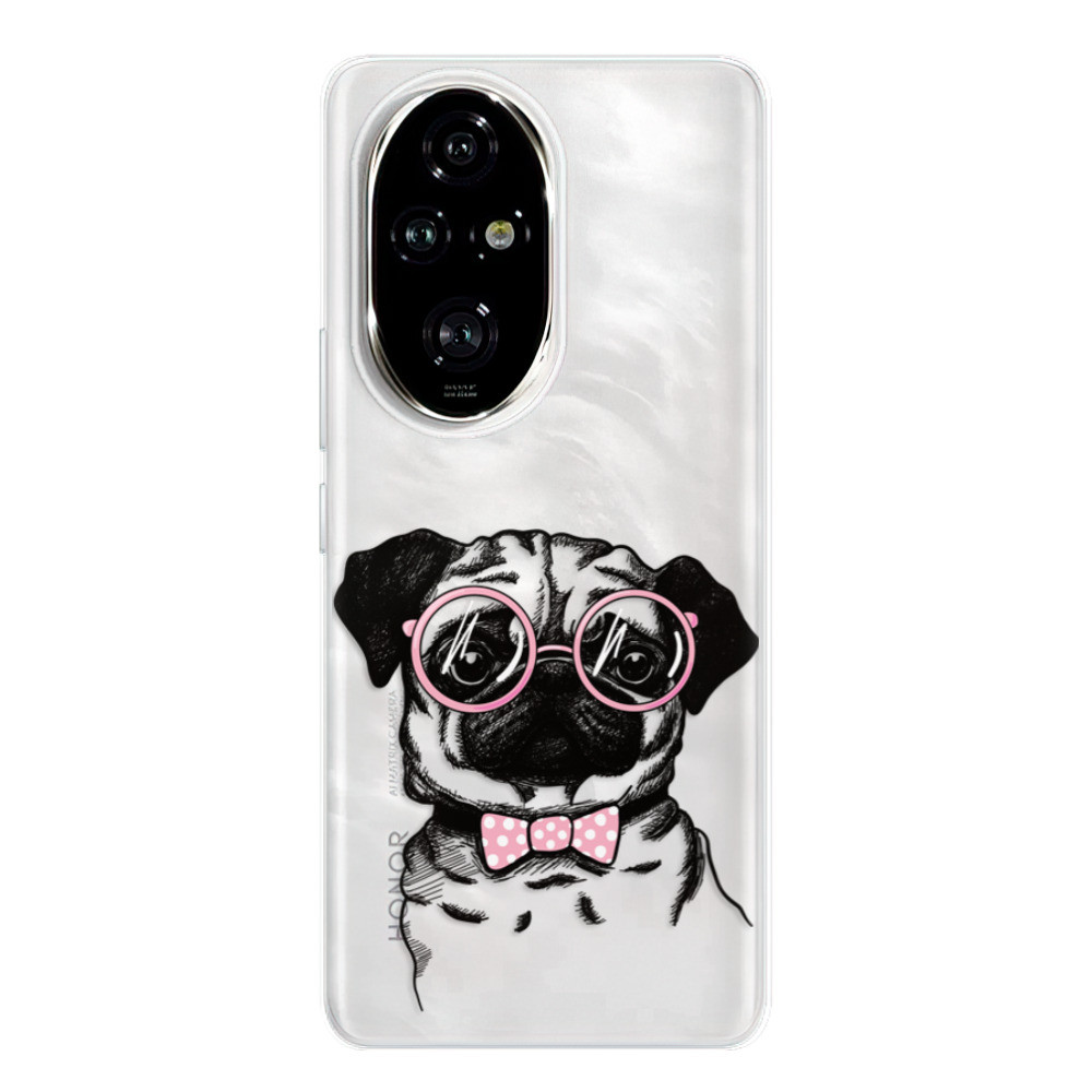 Odolné silikónové puzdro iSaprio - The Pug - Honor 200 Pro