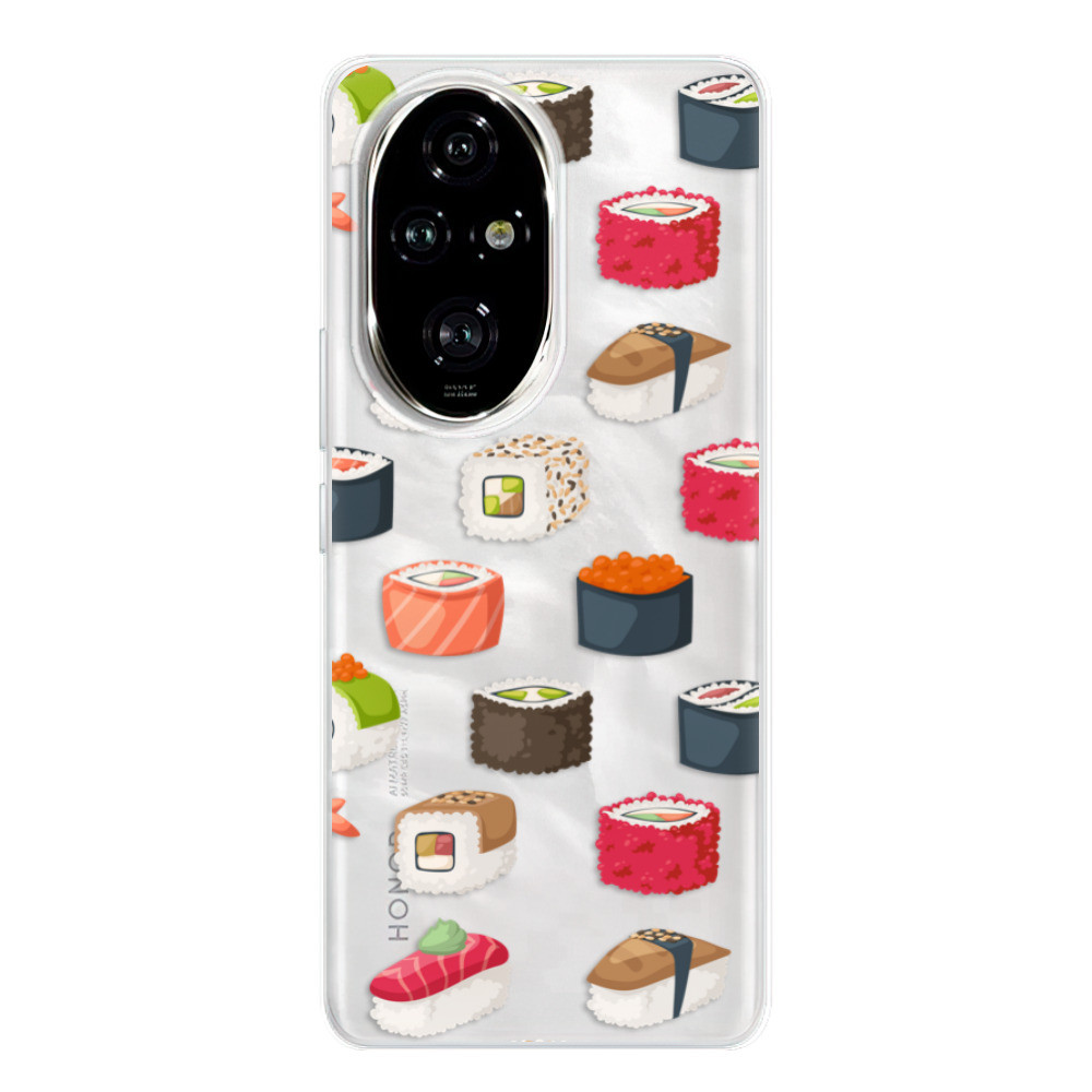 Odolné silikónové puzdro iSaprio - Sushi Pattern - Honor 200 Pro