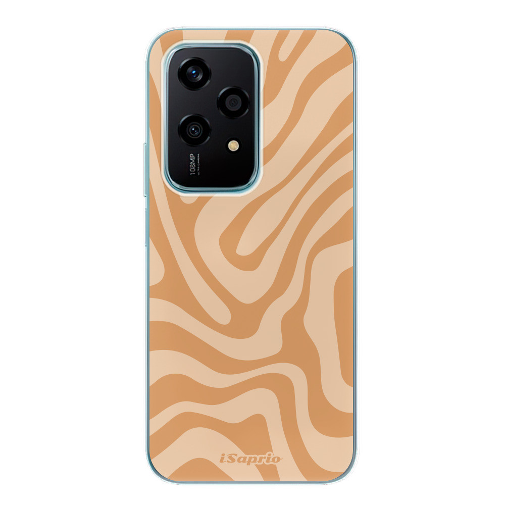 Odolné silikónové puzdro iSaprio - Zebra Orange - Honor 200 Lite