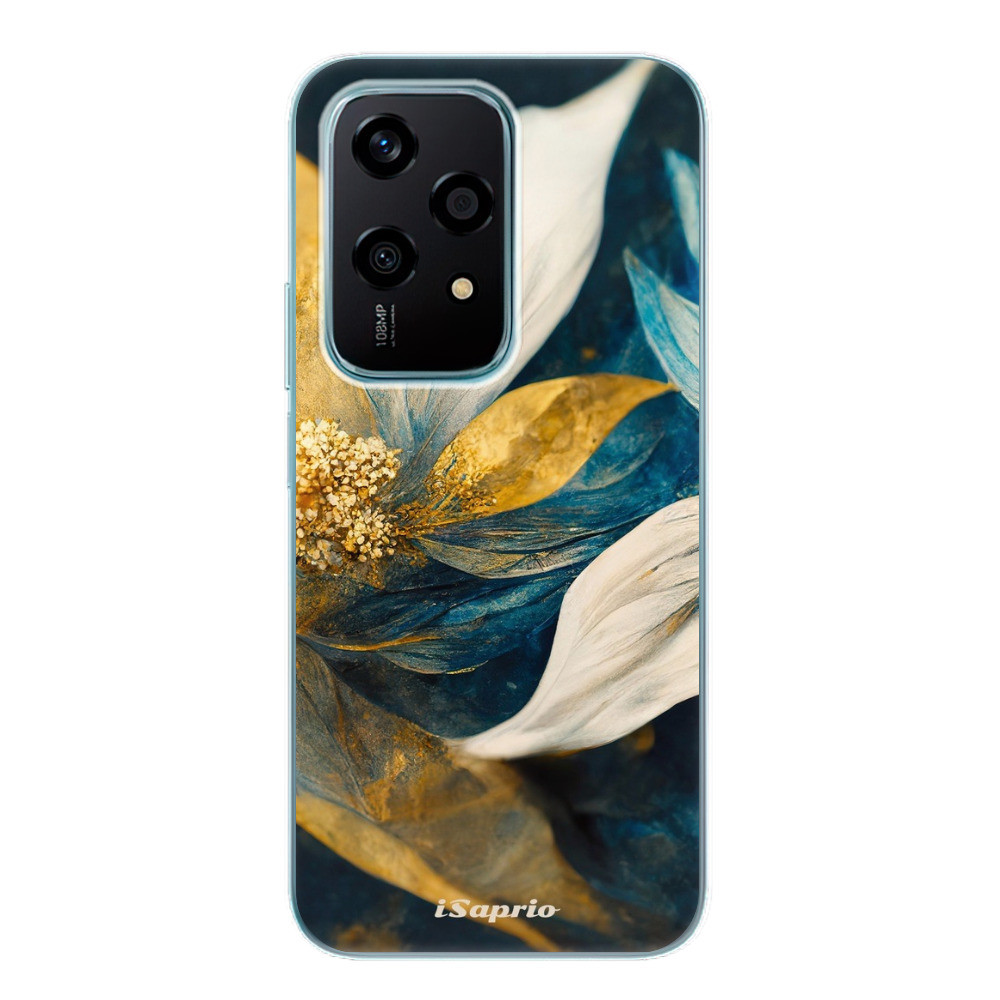 Odolné silikónové puzdro iSaprio - Gold Petals - Honor 200 Lite
