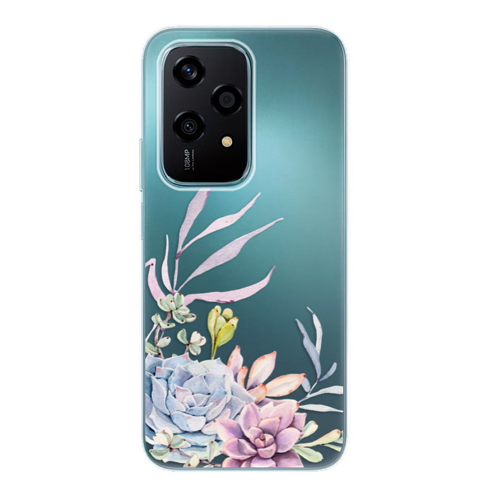 Odolné silikónové puzdro iSaprio - Succulent 01 - Honor 200 Lite