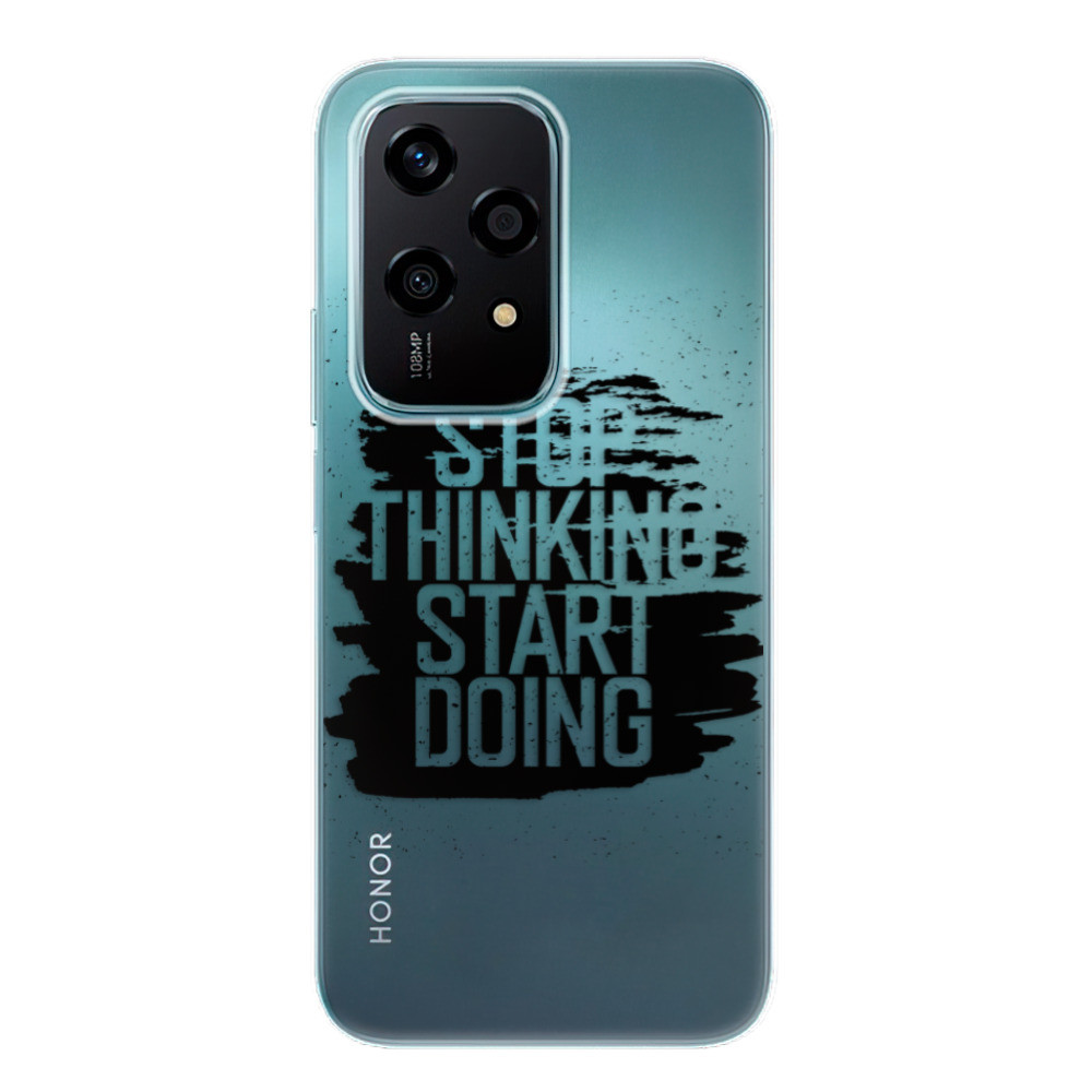 Odolné silikónové puzdro iSaprio - Start Doing - black - Honor 200 Lite