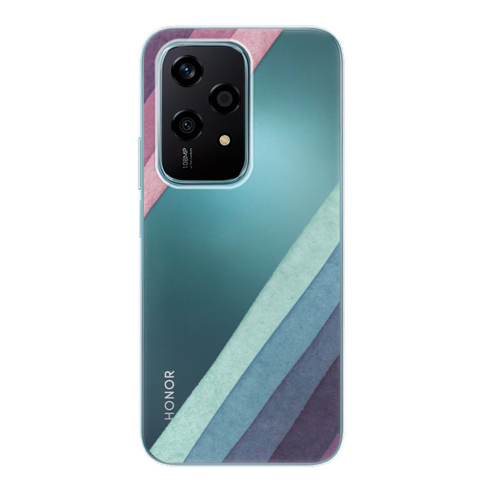 Odolné silikónové puzdro iSaprio - Glitter Stripes 01 - Honor 200 Lite